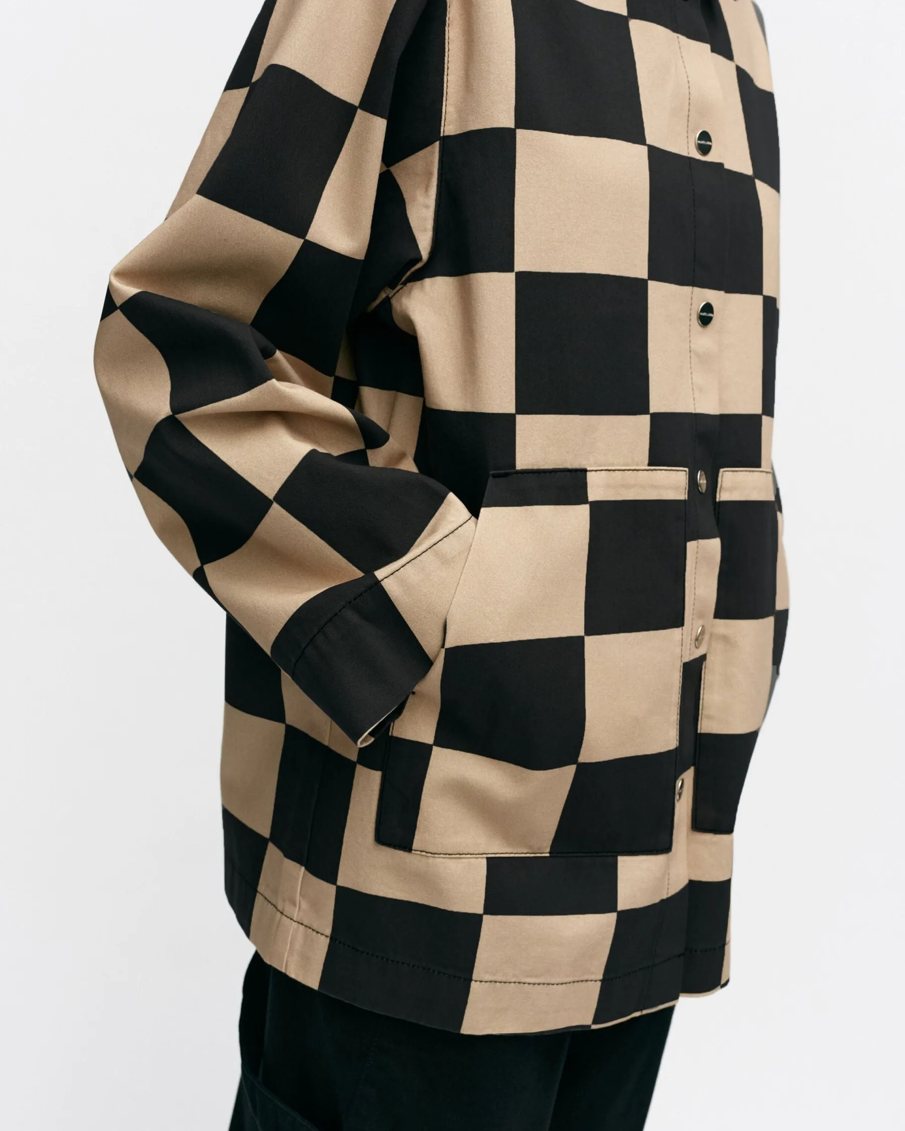 Takit Ja Jakut^Marimekko Potenssi Kukko Ja Kana Puuvillapaitatakki