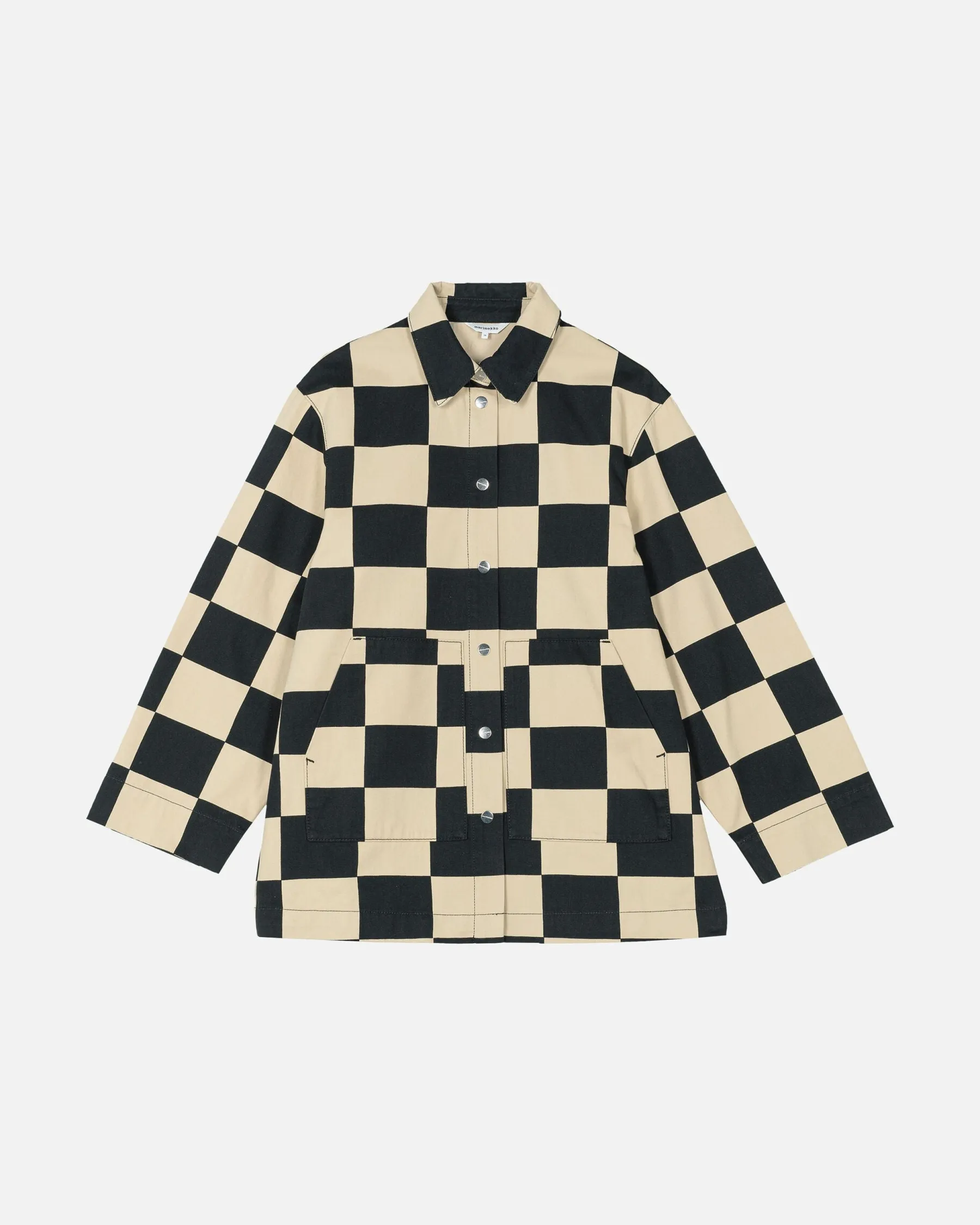 Takit Ja Jakut^Marimekko Potenssi Kukko Ja Kana Puuvillapaitatakki