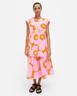Paidat Ja Tunikat^Marimekko Pudas Unikko Puuvillapopliinitunika