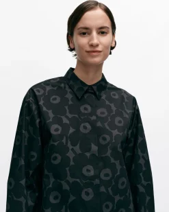 Paidat Ja Tunikat^Marimekko Ruoste Mini Unikko Puuvillapopliinipaita