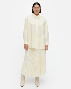 Paidat Ja Tunikat^Marimekko Ruoste Unikko Puuvillapopliinipaita