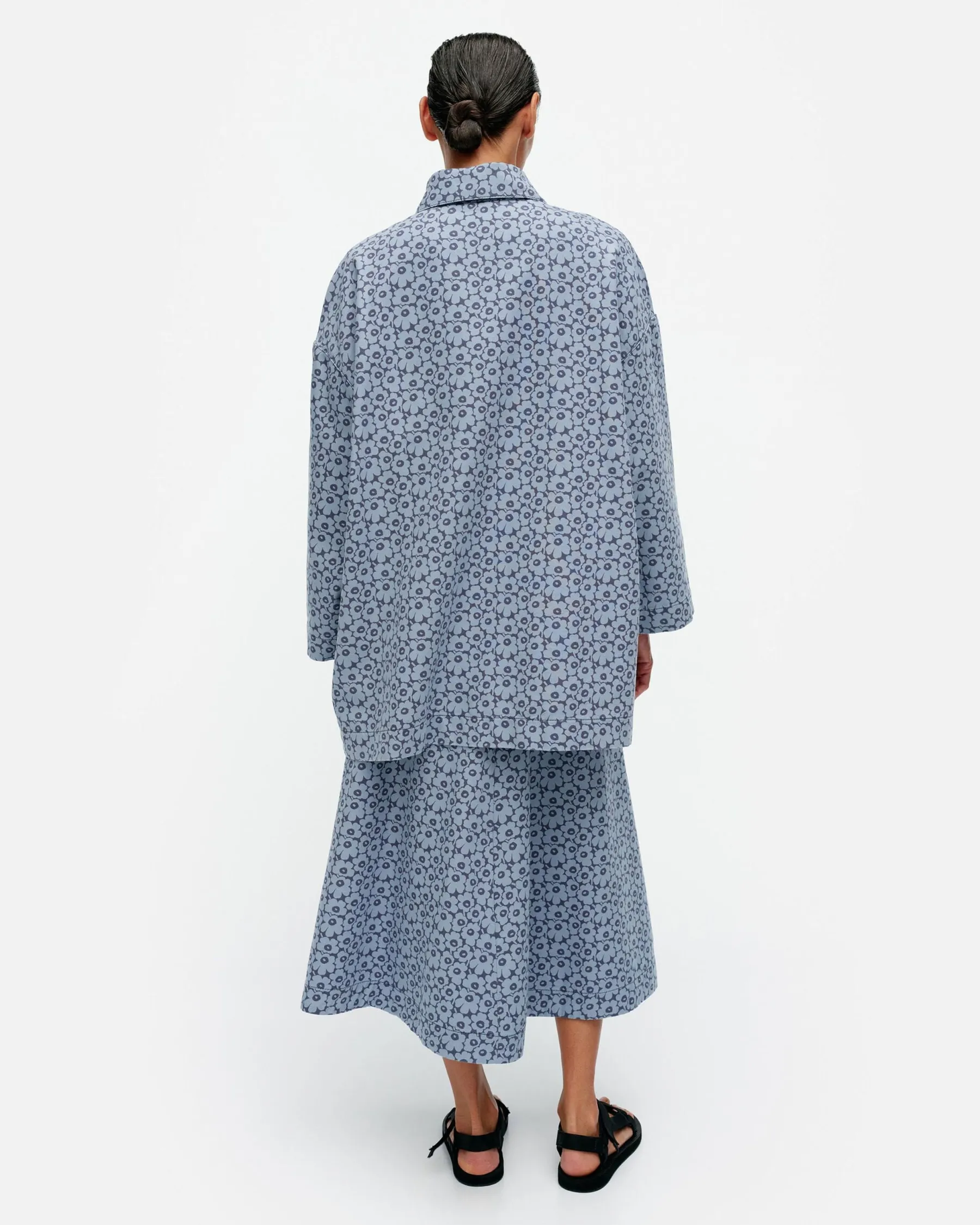 Paidat Ja Tunikat^Marimekko Sumu Unikko Puuvillapaitatakki