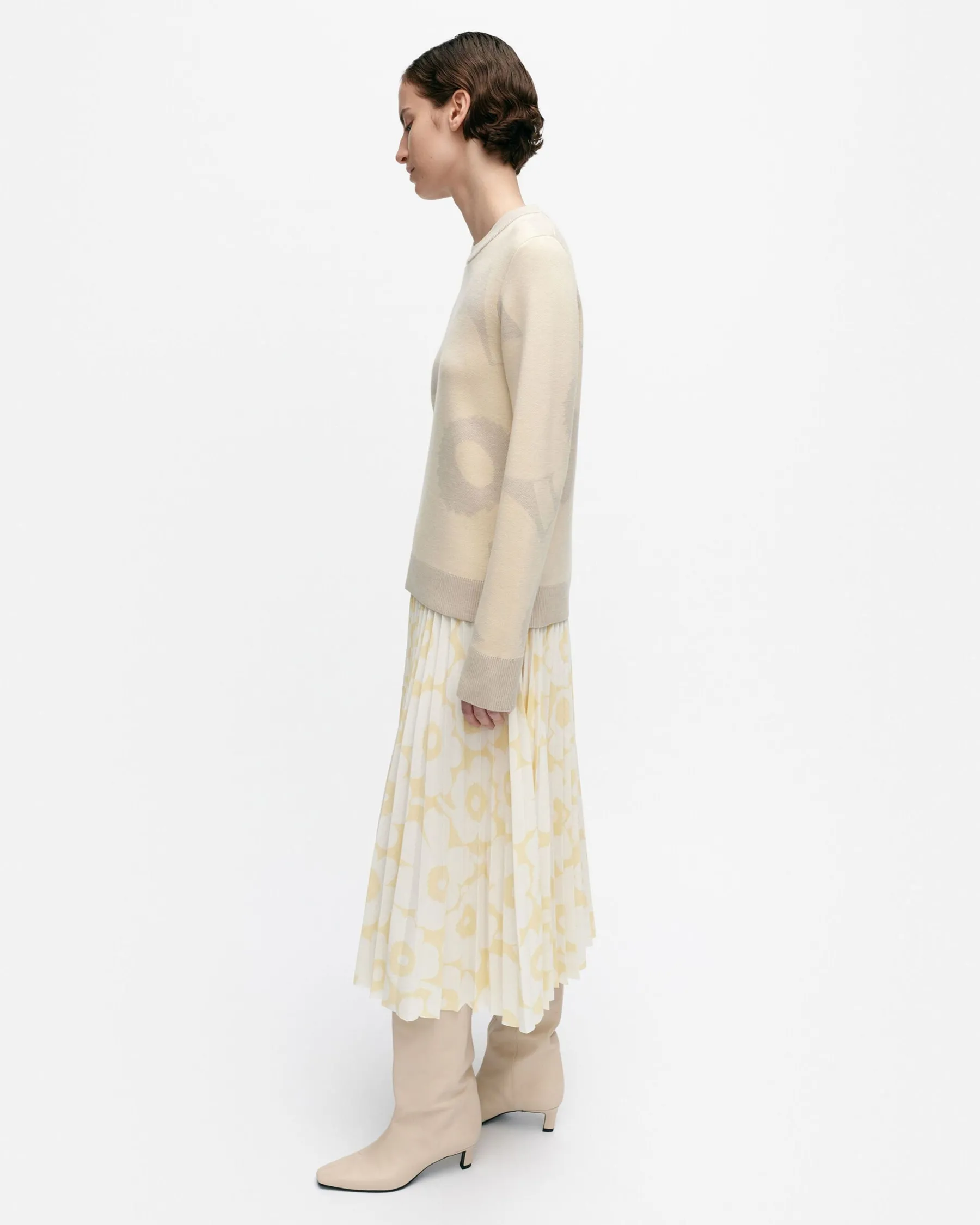 Paidat Ja Tunikat^Marimekko Tahti Ii Unikko Villaneulepusero