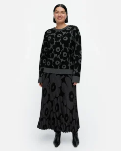 Neuleet^Marimekko Tahti Unikko Villaneulepusero