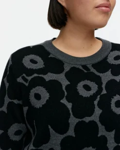 Neuleet^Marimekko Tahti Unikko Villaneulepusero