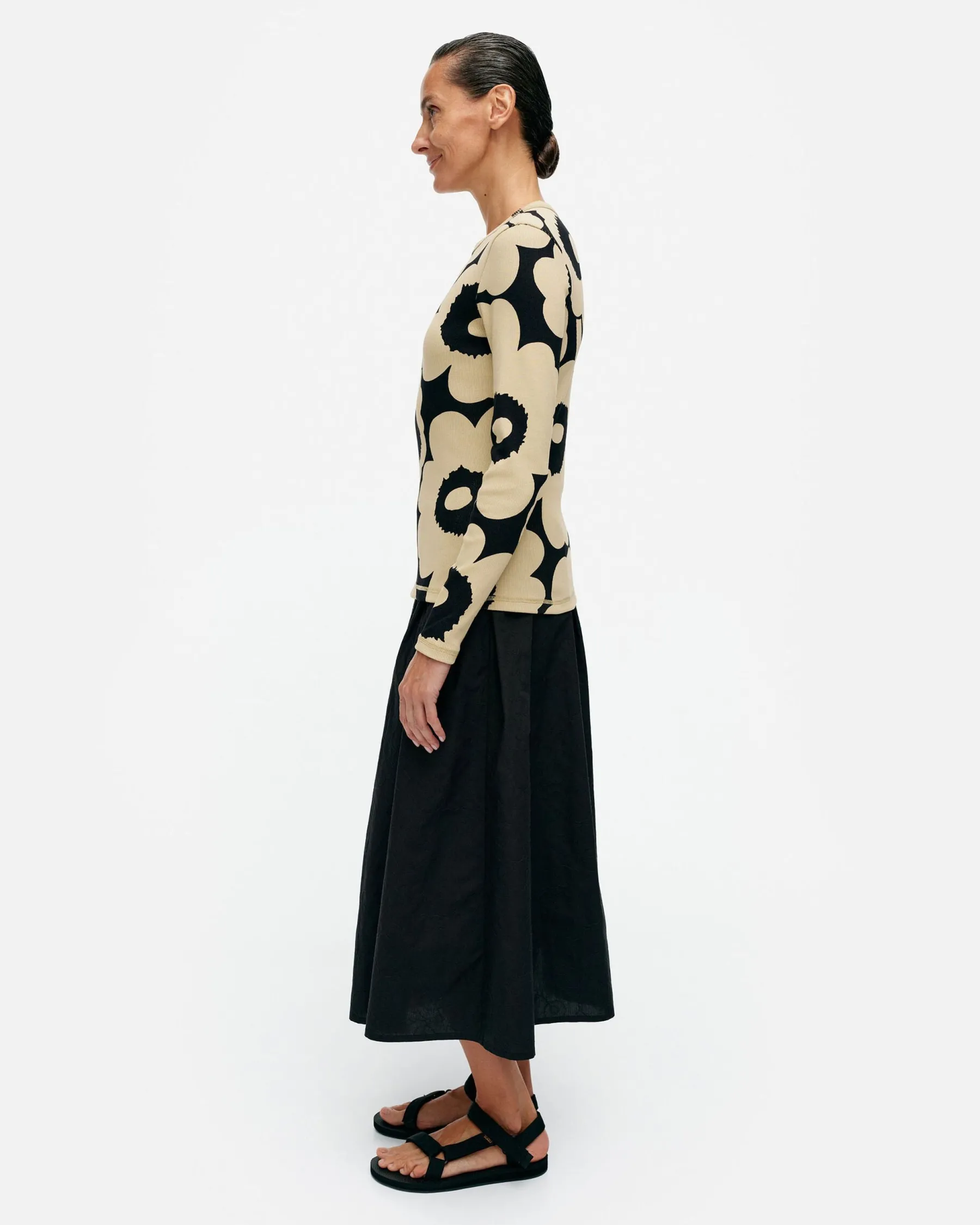 Paidat Ja Tunikat^Marimekko Tulva Unikko Ribbipaita