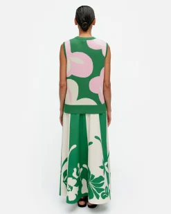 Neuleet^Marimekko Vesikko Poiminto Puuvillaneuleliivi