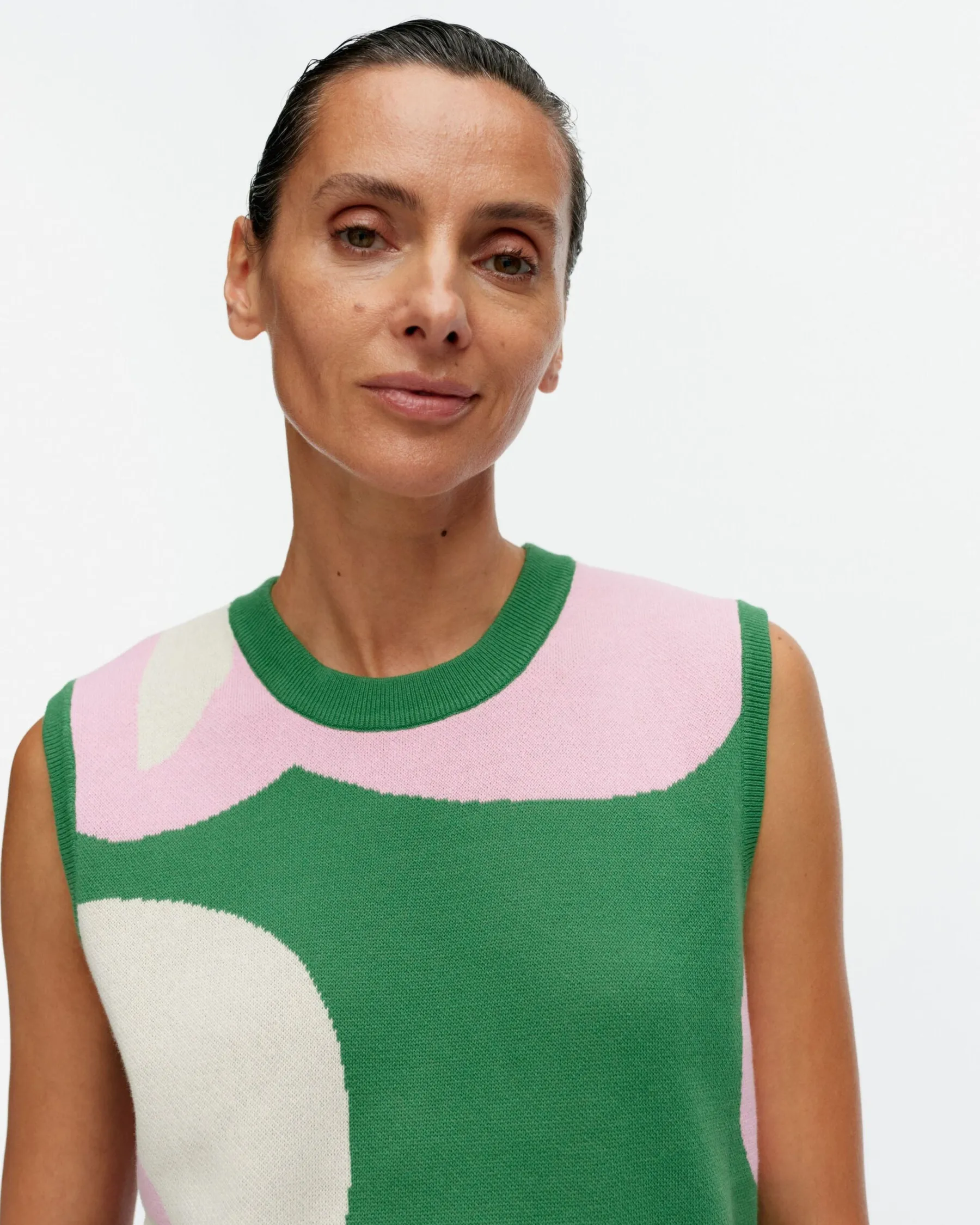 Paidat Ja Tunikat^Marimekko Vesikko Poiminto Puuvillaneuleliivi