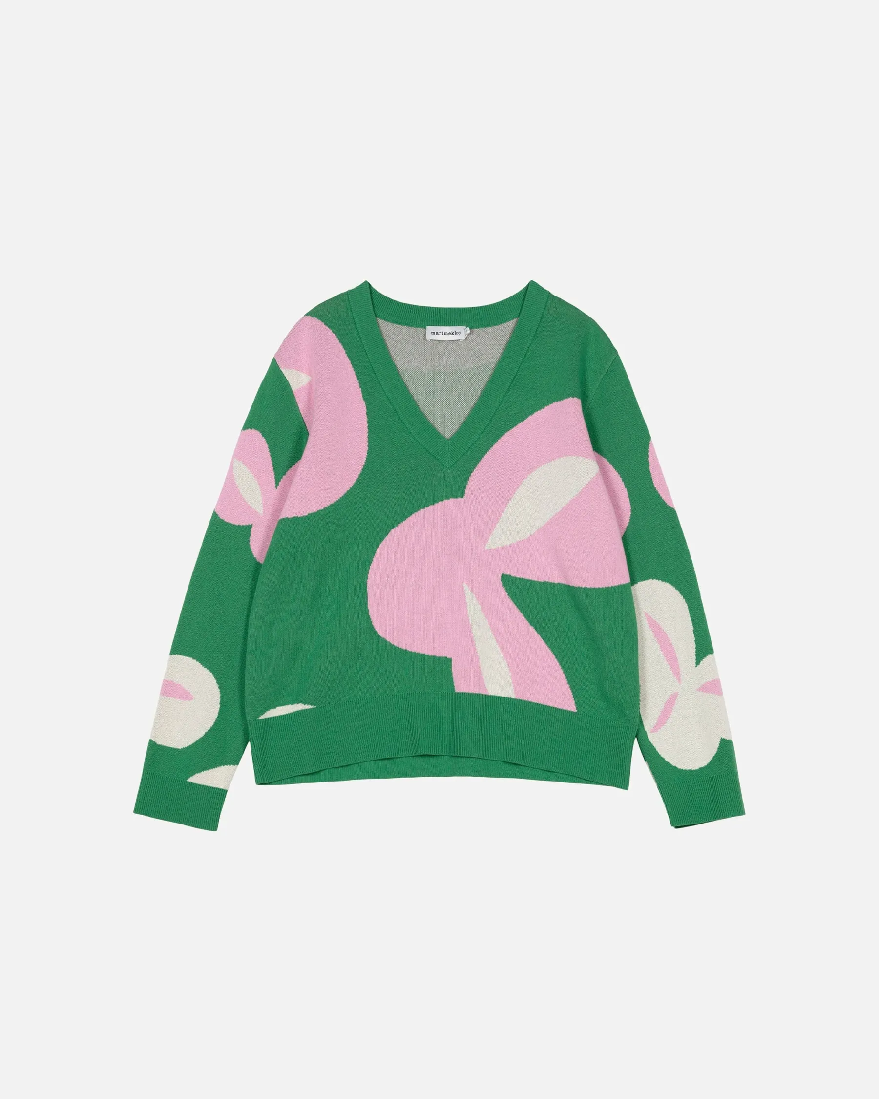 Paidat Ja Tunikat^Marimekko Viuhko Poiminto Puuvillaneulepusero