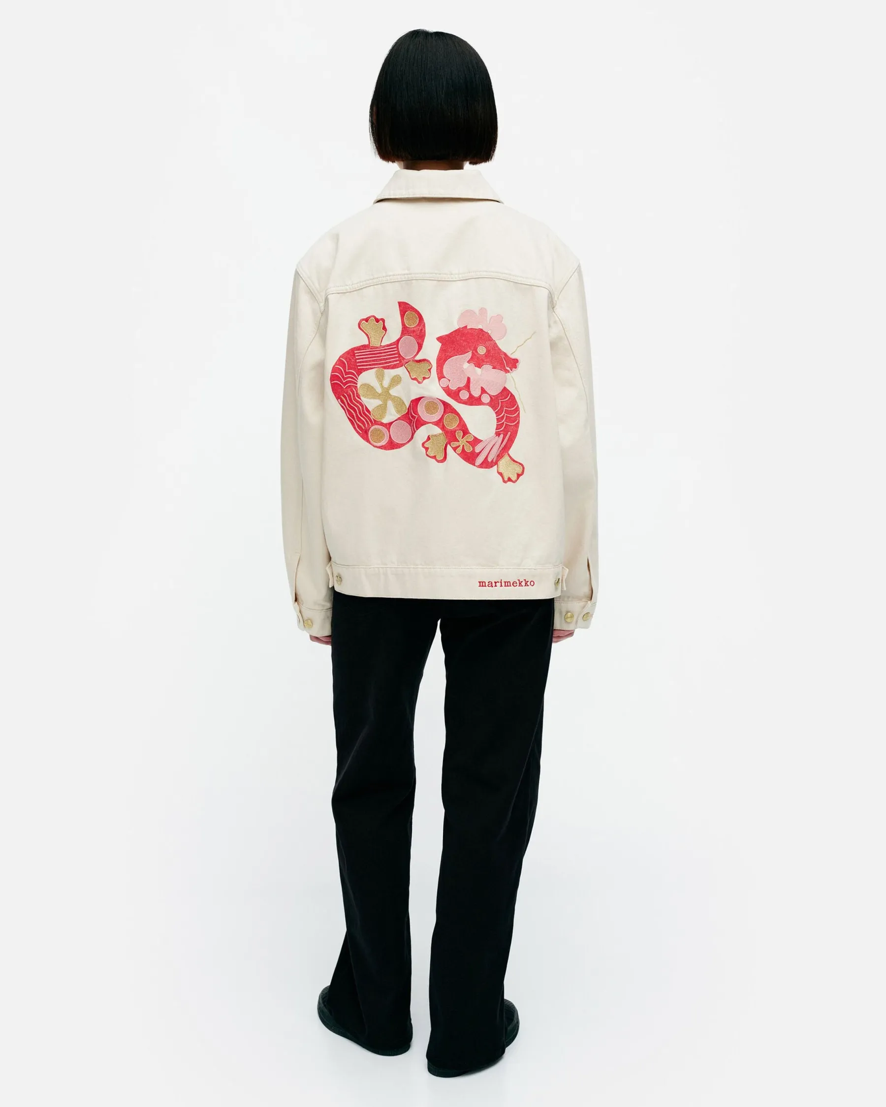 Takit Ja Jakut^Marimekko Ystu00E4Vyys Jalo Farkkutakki